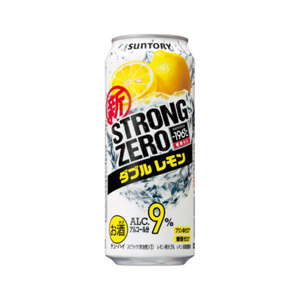 －196℃ ストロングゼロ〈ダブルレモン〉500ml